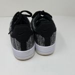 Nike Women's Air Force 1 Flyknit 2.0 Low Top Sneakers Shoes Black White Gray 7 Photo 3