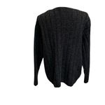 Susan Bristol Susan‎ Bristol Grey Christmas Full Zip Wool Vintage Sweater Cardigan Large Photo 1