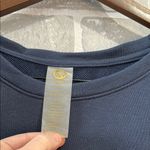 SHAPE DOLMAN SLEEVE RAW EDGE HEM WOMENS SIZE 2X NWT Blue Photo 2