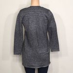 New. Alfani Blue/gray and silver metallic sweater jacket. New Blue Photo 7