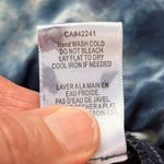 Young Fabulous and Broke Blue And White Tie Dye Draped Blouse Size M Photo 9