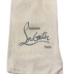 Christian Louboutin Paris Drawstring Lined Dust Bag 13"x 8"‎ Classic Collector White Photo 0