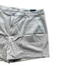 Lane Bryant Khaki Shorts Size 24 Mid Rise Cotton Stretch Chino NWT Beige Tan Photo 1