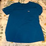 FIGS  Scrub Set top and bottom Alps Blue RARE Photo 4