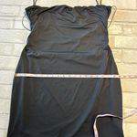 Princess Polly  Black Satin Mini Dress Photo 7