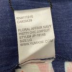 Yumi Kim NEW  FLORAL AFFAIR NAVY PRETTY CHIC JUMPSUIT Size Large Photo 9