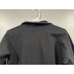 Winser London Black Collared Midi Dress Sz 12 Photo 4