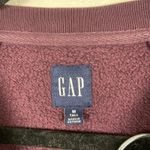 Gap  Athletic Dept Sweatshirt Jogger Sweat Set Rich Purple Medium Fleece Lounge Photo 4