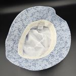 Haute Hippie NWT  Women's Floral Bucket Hat One‎ Size Fits All Blue White Photo 2