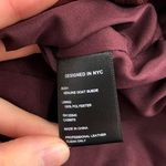 Intermix Connie Sleeveless Suede Dress Dark Red 6 Photo 4