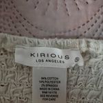 Kirious White Cropped Blouse Size Small  Photo 1