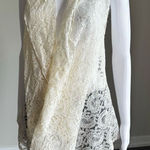 Pretty Angel  Crème Lace Vest Size M NWT Photo 0