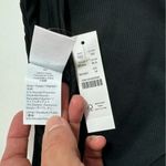 J.Crew NWT  Ribbed High Rise High Leg Cheeky Bikini Swim Bottom Black M #3156 Photo 5