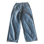 Daze Light Wash Baggy Wide Leg High Rise Jeans Blue Size 27 Photo 2