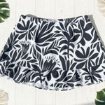 Nicole Miller Size Medium  Black and White Swim Skirt Photo 0
