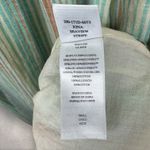 Rails  Iona Dress Seaview Stripe Blue‎ Smocked Waist Midi Dress Linen Blend Sz S Photo 4