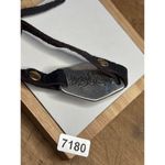 Lucky Brand  Leather Bracelet With Turquoise & Red Accents Adjustable Fit Silver- Photo 7