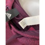 Adidas  Women's Size‎ Small Heathered Fleece Lined Hoodie Hooded Sweatshirt Photo 7