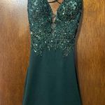 Green Short Homecoming / Formal Dress Size 0 Photo 0