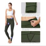 Tesla  green full length leggings Photo 7