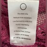 Anthropologie Chloe Oliver Magenta Pink Bell Sleeve Lace Crochet Blouse Top Photo 7