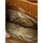 Brighton Croc Leather Brown Crossbody Authentic Adjustable Strap Photo 4