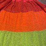 Pitusa Revolve Popsicle Rainbow Maxi Halter Top Dress Petite Size 6 Photo 6