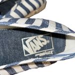 Vans fabric and fiber slip-on shoes in blue and white stripes size 7 Photo 5