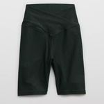 Aerie High Waisted Crossover Bike Short Photo 1