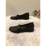 Clarks Gael Angora women's Loafers Brown Croc-embossed Leather Finish Size 6M Photo 1