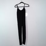 Hatch Maternity The Body Rib Knit Stretch One Piece Tank Bodysuit Jumpsuit Black Photo 2