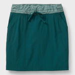 Duluth Hybrid Knit Waistband Skorts with Pockets Size 12 Green Photo 0