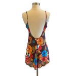 Farm Rio Vintage Floral Slip Dress V Neck Spaghetti Strap Mini Photo 9