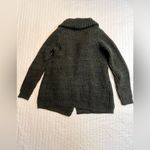 John + Jenn  Anthropologie green chunky knit oversized cardigan Photo 1