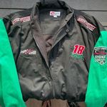 2000’s Winston Cup Championship Bobby Labonte NASCAR Jacket Green Size XL Photo 0