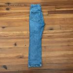 AGOLDE  Riley High Rise Straight Crop Denim Jeans Womens Size 26 Distressed Photo 2