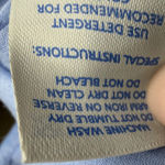 Boden USA Boden Chambray Blue Cotton V Neck Pocket Shift Dress Womens US 2R Resortwear Photo 7