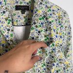Talbots NWOT  Cotton Ditzy Floral Blazer Multicolor Size 12 Petite‎ Photo 3