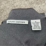 autumn cashmere Grey Cashmere Silk Blend Sleeveless Sequin Top Blouse Small Photo 5