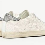 P448  John Sunset Lilac Embossed Python Sneaker Photo 2