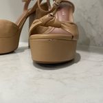 Gianni Bini New! Hartliye Leather Knot Ankle Strap Platform Sandals Sz 9.5 Photo 5