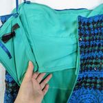 BCBGMAXAZRIA Sequin and knitted Manuela Dress, 8, Blue and Black Photo 6