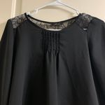 Monteau Black Lace Dress Shirt / Blouse Photo 2