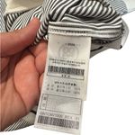 G/FORE Striped Sailor Collar Zip Golf Top Black White Short Sleeve Size Medium Photo 6