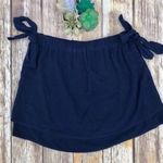 Splendid REVOLVE navy blue tiered side tie skirt Photo 1