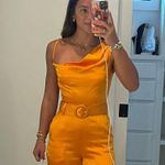 Nicholas Orange Jumpsuit Size 00 Photo 0