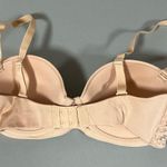 Audrey 3+1 Auden Beige Tan Nude Full-Coverage Push-Up Lace Balconette Bra Bralette Brassiere Lingerie Size 34C ✨ Photo 1