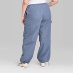 Wild Fable NWT Women's Mid-Rise Wide Leg Parachute Pants by Size L Photo 4