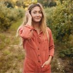 Marine layer ‎ Charlie Utility Jumpsuit Rosewood Sz Medium in Burnt Salmon Orange Photo 9