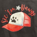 Gildan  Sic ‘Em Dawgs women’s plus size 2XL pullover sweatshirt football bulldogs Photo 1